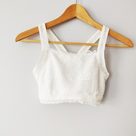 aerie Other - Aerie white/cream lace bralette size small
